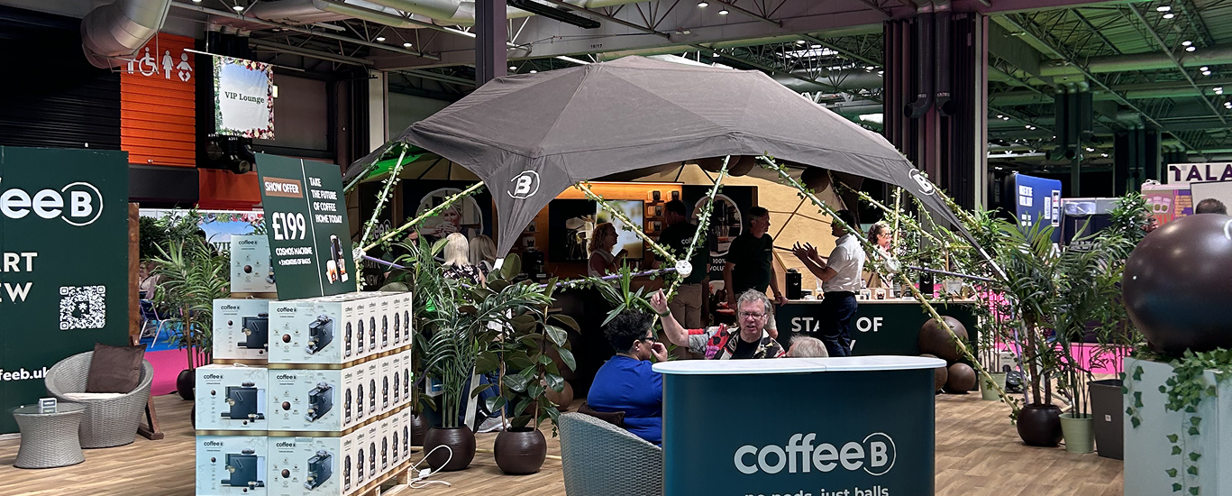 The CoffeeB Dome at BBC Good Food Show Summer 2026