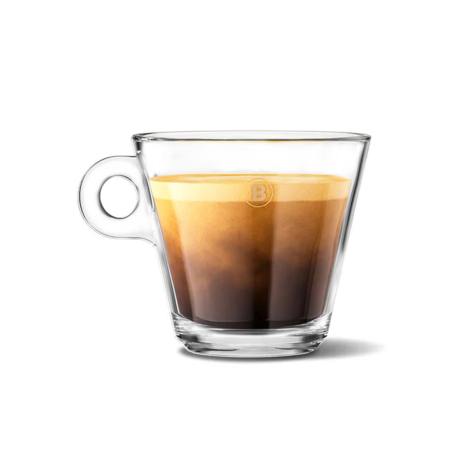 The CoffeeB Clear Glass Cup Collection